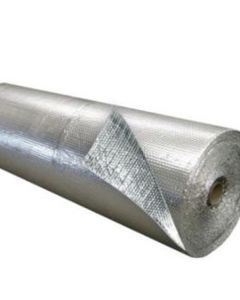 Foil covered single bubble insulation 50" x 125'